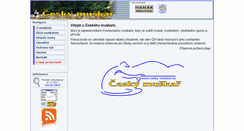 Desktop Screenshot of cesky-muskar.eu